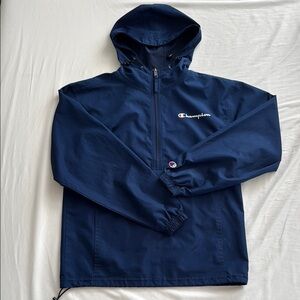 Champion Women's Packable Water-Resistant Windbreaker Jacket